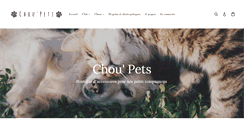 Desktop Screenshot of choupets.fr